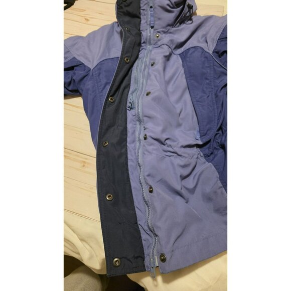 Columbia Core Interchange Jacket Womens Small Winter Ski Full Zip Snap Up Warm - Picture 9 of 14